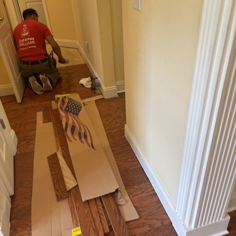 Prefishing Hardwood Flooring Installation - Installers in Birmingham by Roman & Co